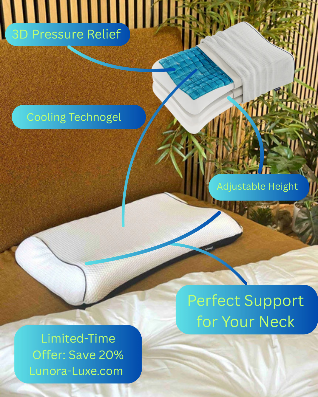 Technogel Adjustable Anatomic Curve