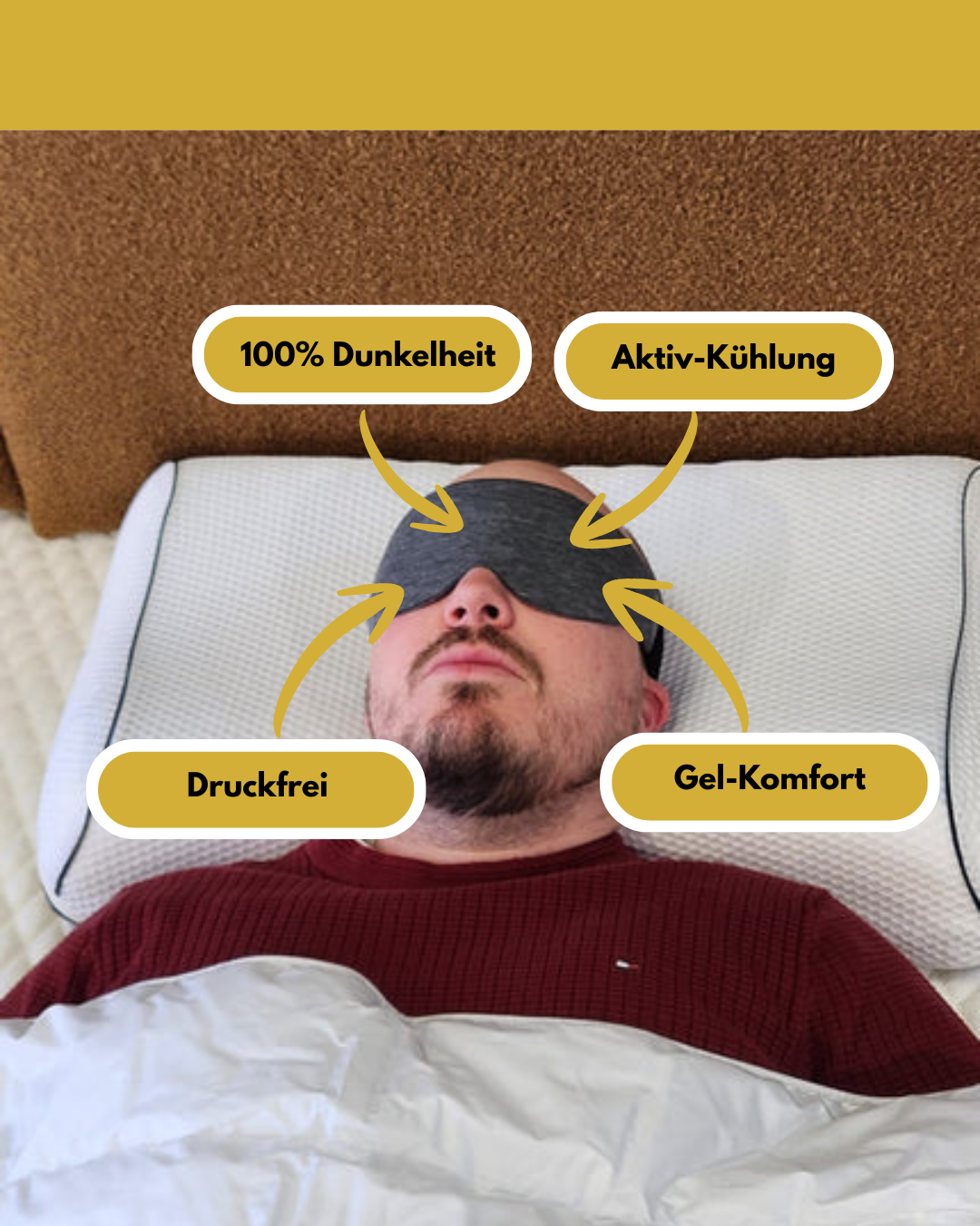 Technogel Schlafmaske