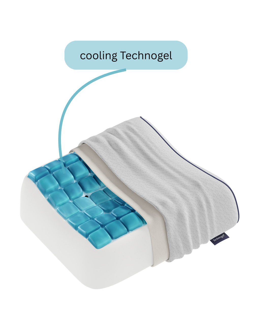 Technogel Travel Anatomic travel pillow