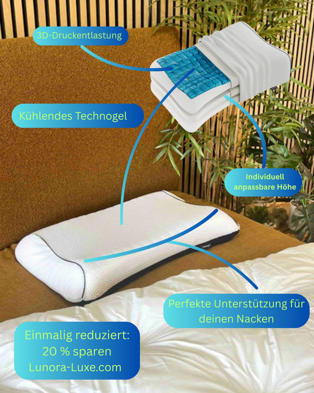 Technogel Adjustable Anatomic Curve